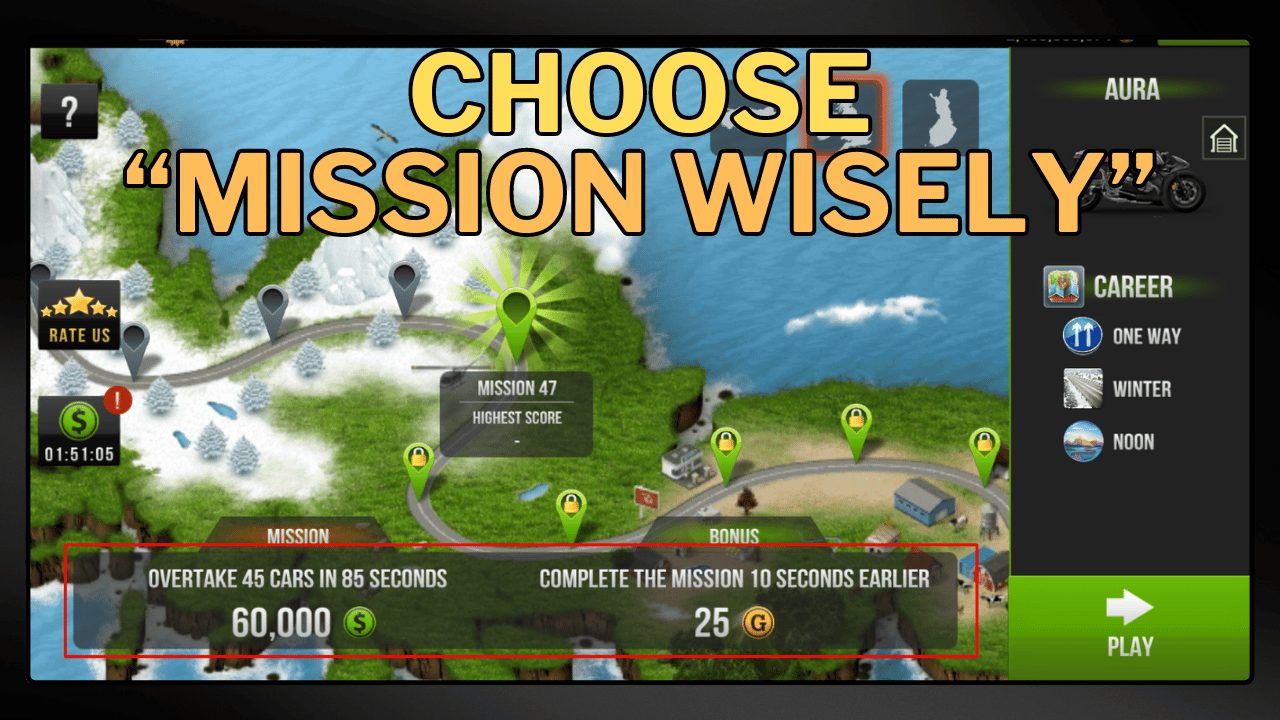 Choose Missions Wisely