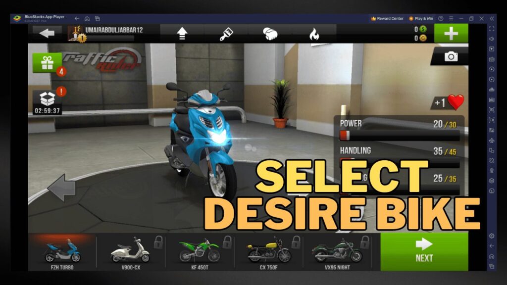 Select-Desired-Bike