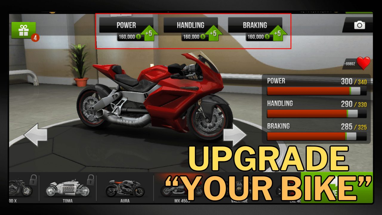 Upgrade Your Bike Regularly